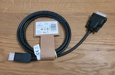 Renkforce DisplayPort / DVI Adapterkabel DisplayPort Stecker, DVI-D 24+1pol. ...