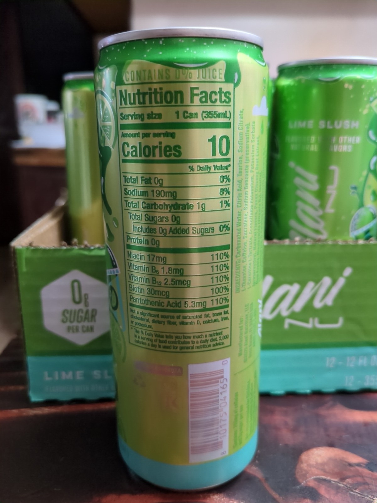 Alani Nu Lime Slush Energy Drink 12 oz NEW 4 Pack💥Limited Edition💥🍋‍🟩 ...