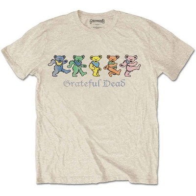 Grateful Dead Dancing Bears lizenziert T-Shirt Herren