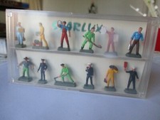 personnages Starlux Boite N°1 employés du rail