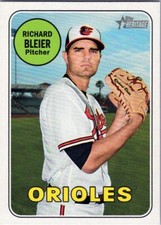2018 Topps Heritage #554 Richard Bleier Baltimore Orioles
