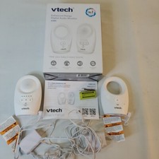 VTech DM1111 Enhanced Digital Audio Baby Monitor White Open Box Never Used