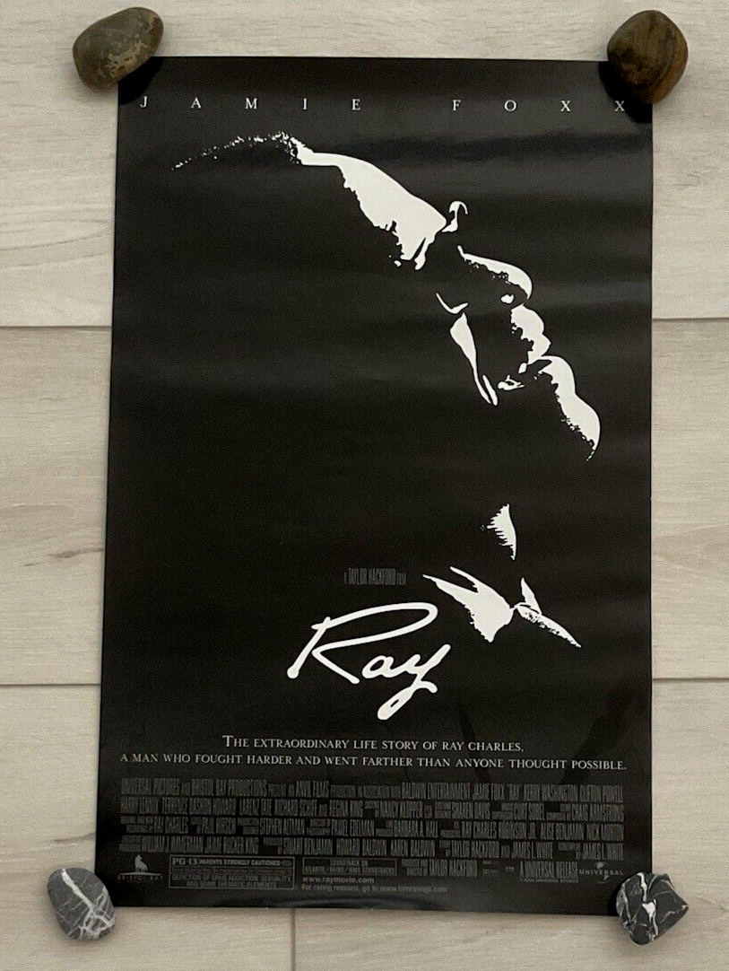 Jamie Fox Movie Poster RAY STORY of Ray Charles 11