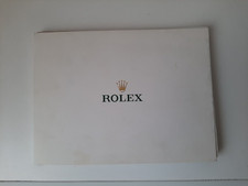 CATOLOGO ROLEX STAMPATO IN SVIZZERA OROLOGI POLSO UOMO DONNA CON CUSTODIA