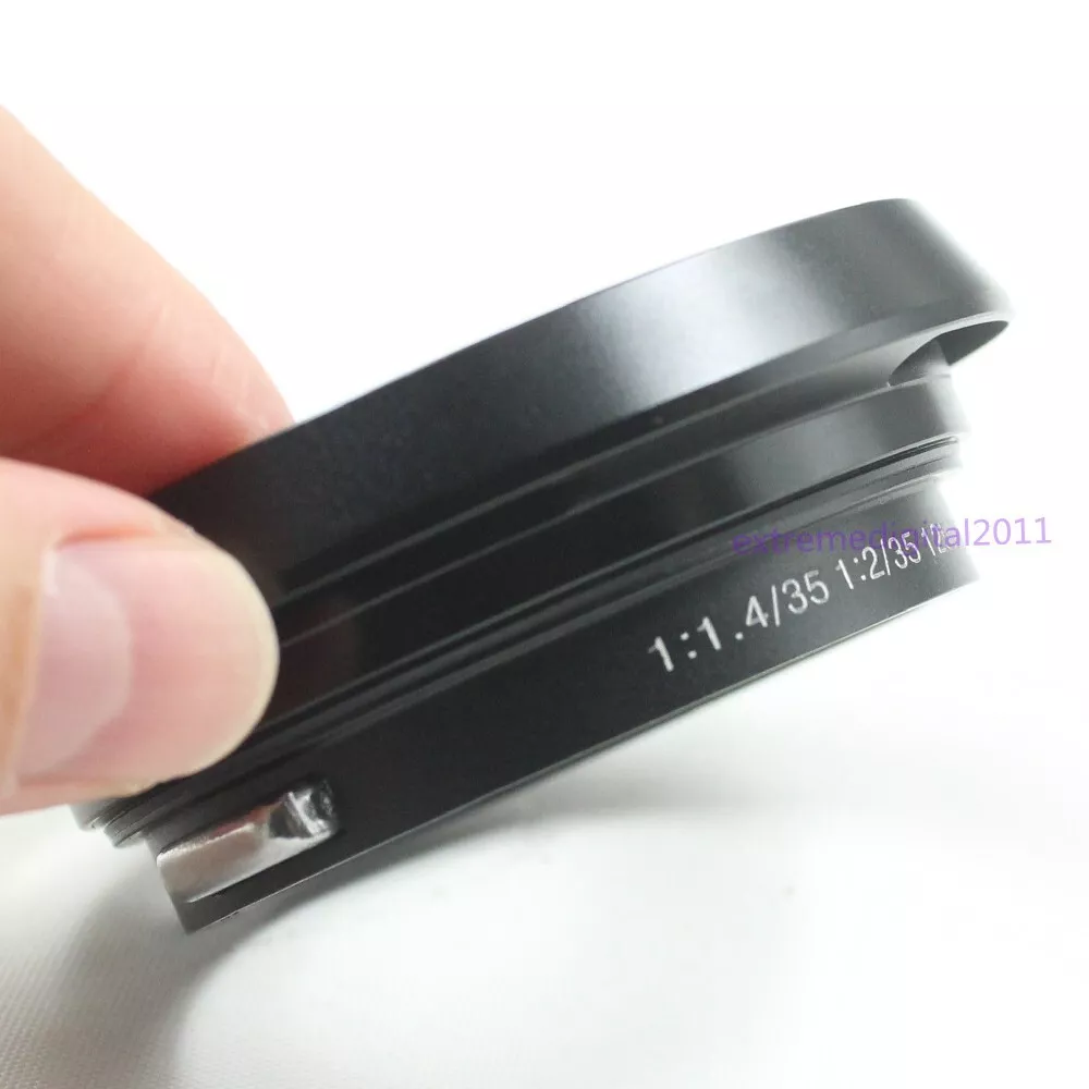 Round Metal Lens Hood for Leica 12504 Summilux Summicron M 35mm 1:1.4 1:2 Lens