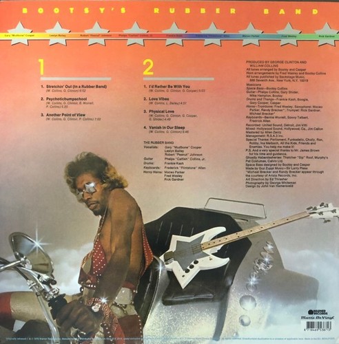 LP 33 Bootsy's Rubber Band – Stretchin' Out In Bootsy's Rubber Band Europe 2021 - Picture 2 of 2