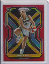 2021 WNBA Prizm #96 Shyla Heal Rookie RC Red Prizm 173/299
