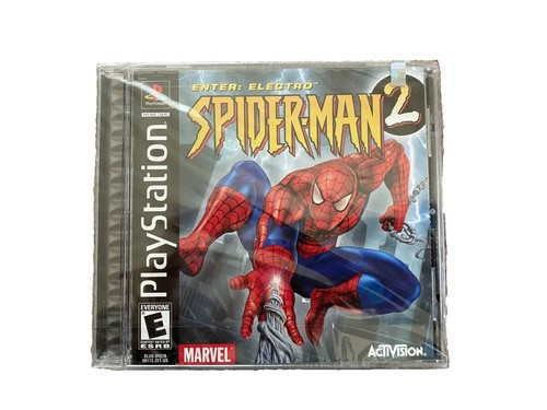 Spider-Man PS1 Game Playstation 1999 Action Adventure Marvel
