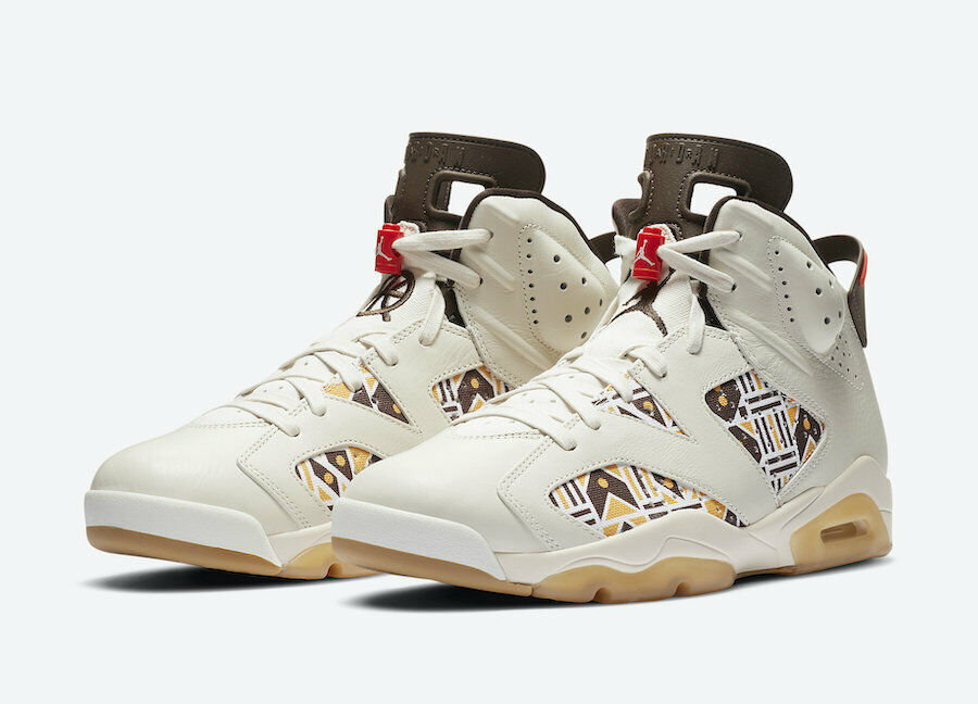 Nike Air Jordan 6 Retro Quai54 Sail Brown Size 14. CZ4152 Nike Air Jordan 6 Retro Quai54 Sail Brown Size 14. CZ4152