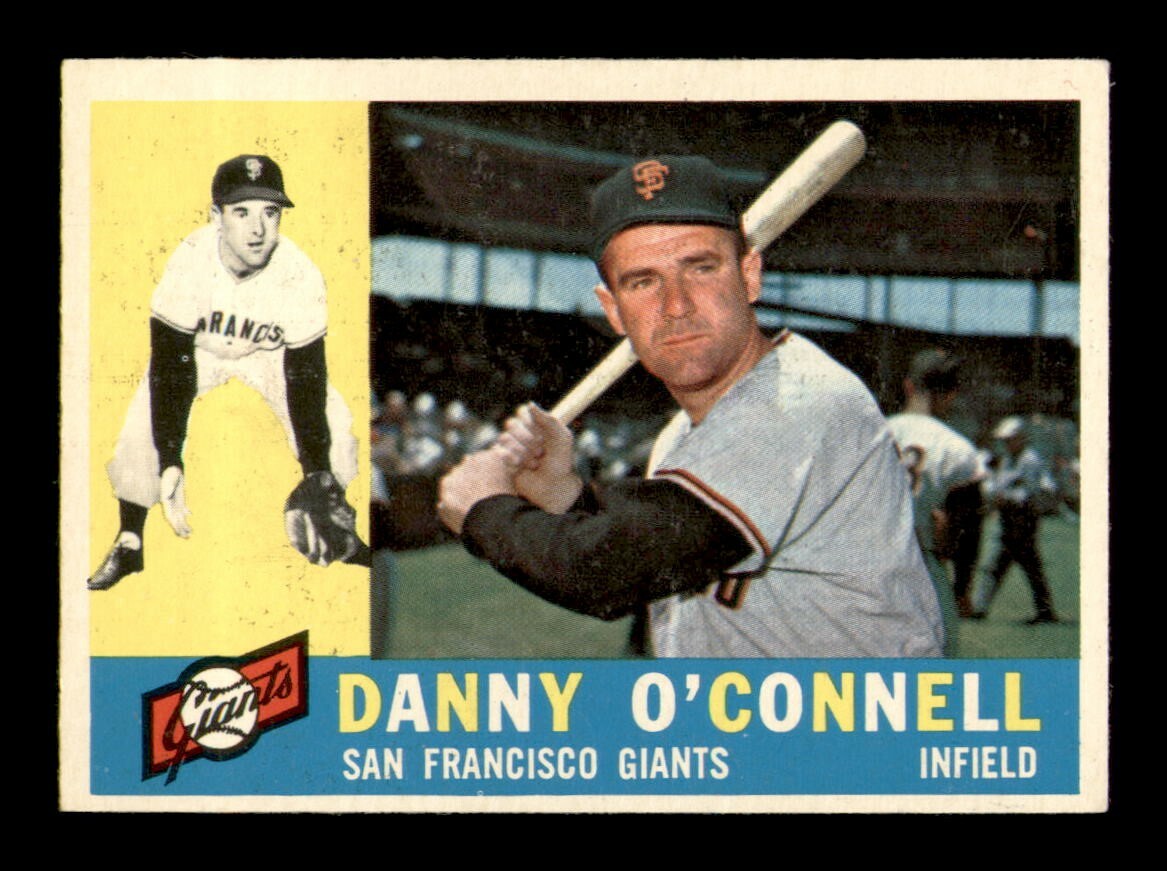 1960 Topps #192 Danny O'Connell EX-MT Baseball Card *OBGcards*