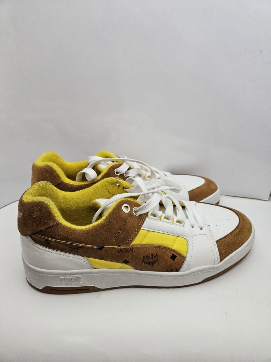 Size Puma x MCM Slipstream Low White/Yellow