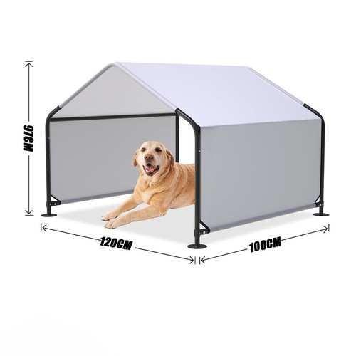 Pet Dog Cat Rabbit Chicken Outdoor Shelter Tent Covered Shed Shade Canopy House - Picture 2 of 5
