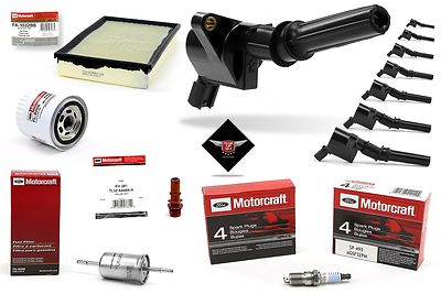 Tune Up Kit 2011 Mercury Grand Marquis Heavy Duty Ignition Coil DG508 ...