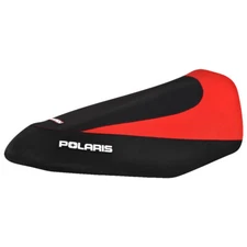 Polaris RMK 600 800 900 Dragon 05-07 Seat Cover BLK & RED SIDES / BLACK TOP #312