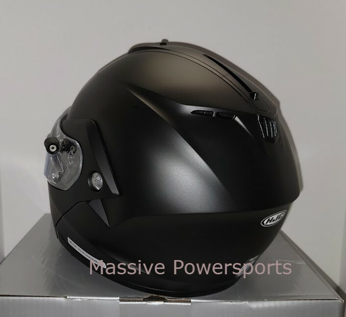 custom black motorcycle helmet Freego Custom AeroFlow Full-Face Helmet