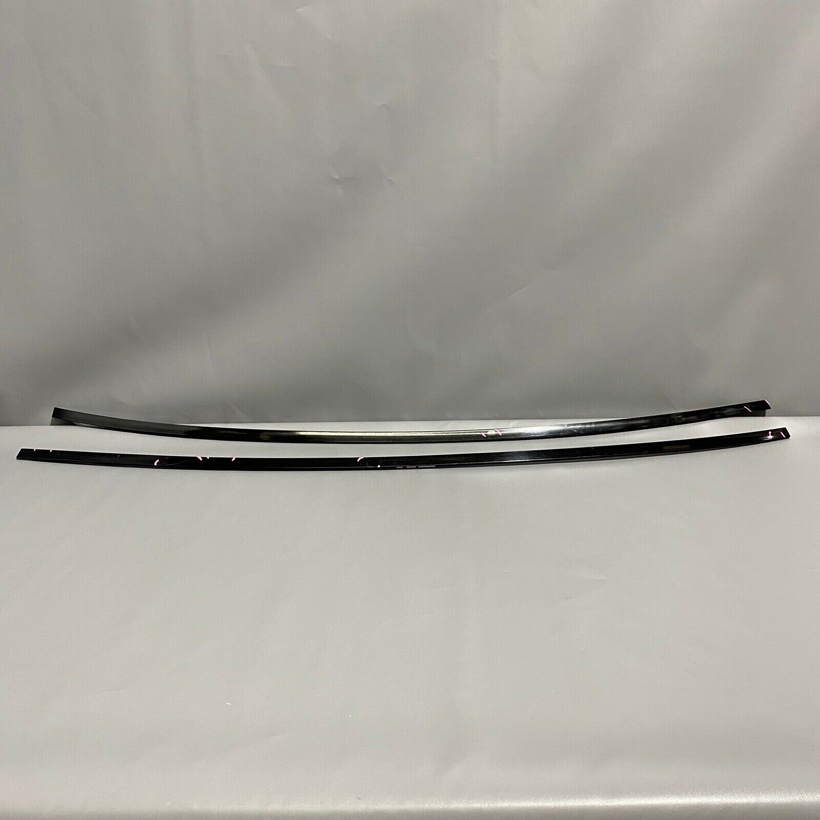 MASERATI GHIBLI LEFT RIGHT ROOF DRIP MOLDING TRIM 2014 2015 2016 2017 OEM