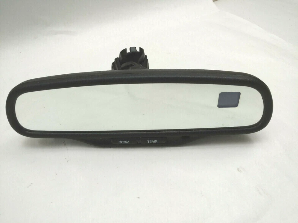 2003-2009 Chevy Silverado Sierra Tahoe Rear View Mirror Compass Temp Auto Dim - Image 4 of 4