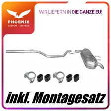 Opel Signum 1.9 CDTI (2003-2008) Mittelrohr+Endschalldämpfer Auspuffanlage