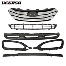For 2013-2016 Hyundai Santa Fe Sport Upper Lower Grille Fog Light Bezels Set For 2013-2016 Hyundai Santa Fe Sport Upper Lower Grille Fog Light Bezels Set