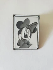 Minnie Mouse Snapshot Photo Black and White Disney Trading Pin