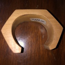 Child Youth Cuff bangle bracelet check measurements Vintage Antique