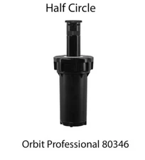 Orbit 80346 Professional Series Half-Circle Pop-Up Spray Head Free US Shipping