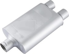 2.5 Universal Exhaust Muffler With Aggressive Sound Anti-corrosive Muffler