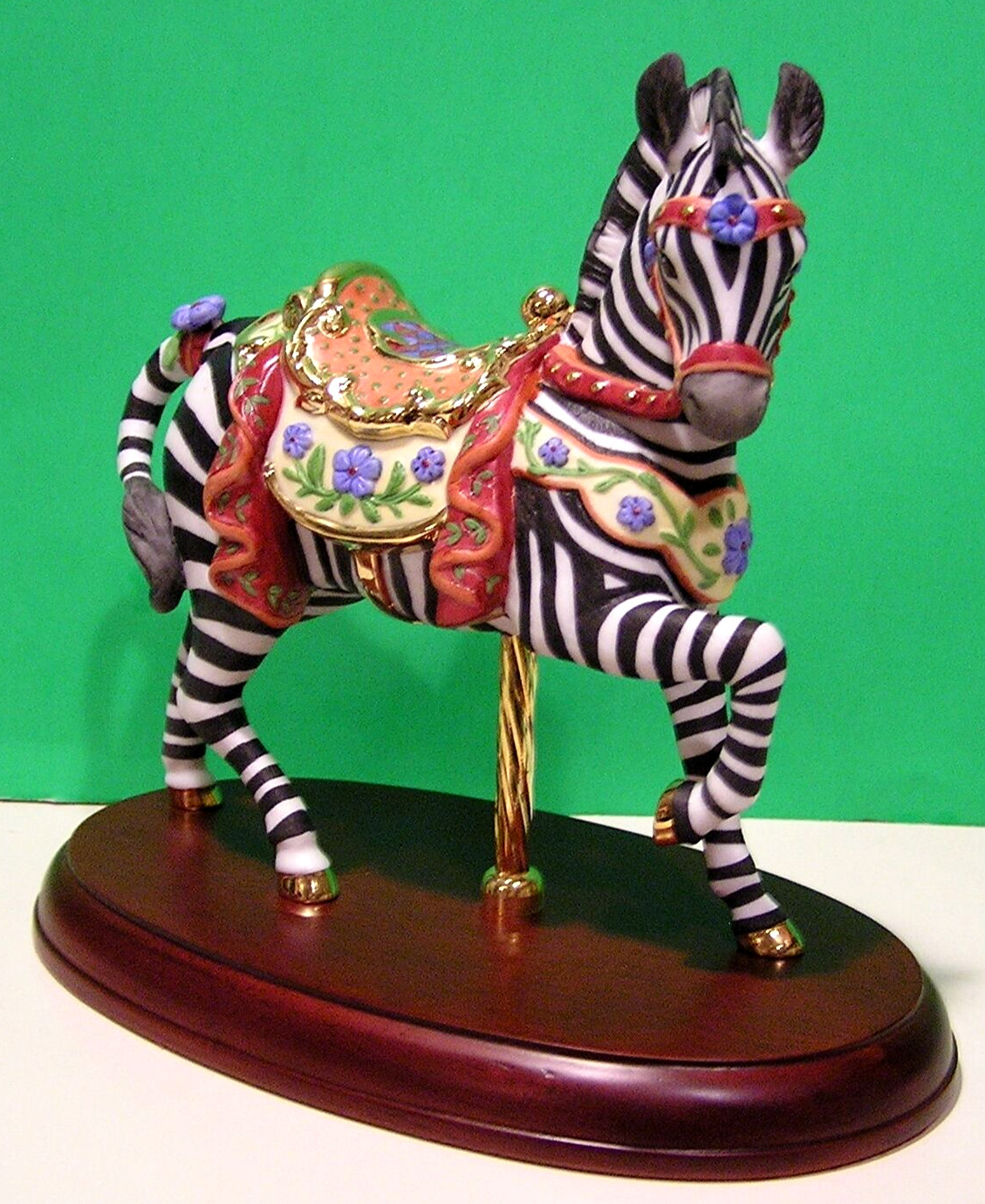 LENOX ZEBRA CAROUSEL -- -- Horse sculpture -- -- NEW in BOX with COA