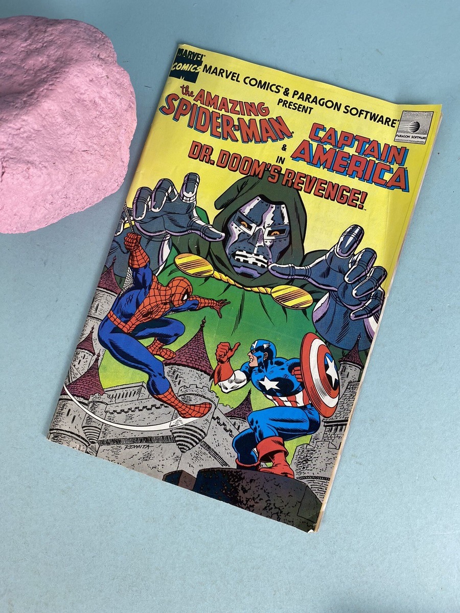 Amazing Spider-Man & Captain America in Dr Doom's Revenge 1 Marvel