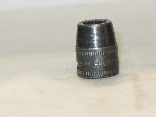 Snap-On 9mm 3/8" Drive 6 Point Shallow Impact Socket Model IMFM9 - Picture 2 of 4