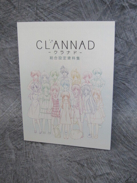 CLANNAD Character Setteishu Art Works Design Ltd Booklet Japan Book