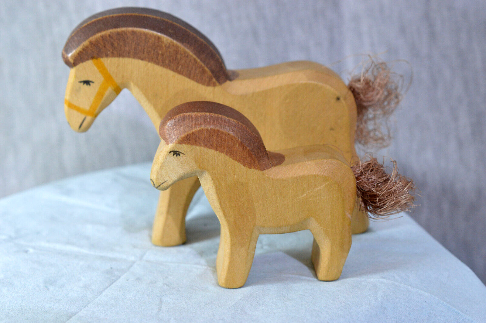 Ostheimer Rarität Stute und Fohlen, Pferde für Sammler