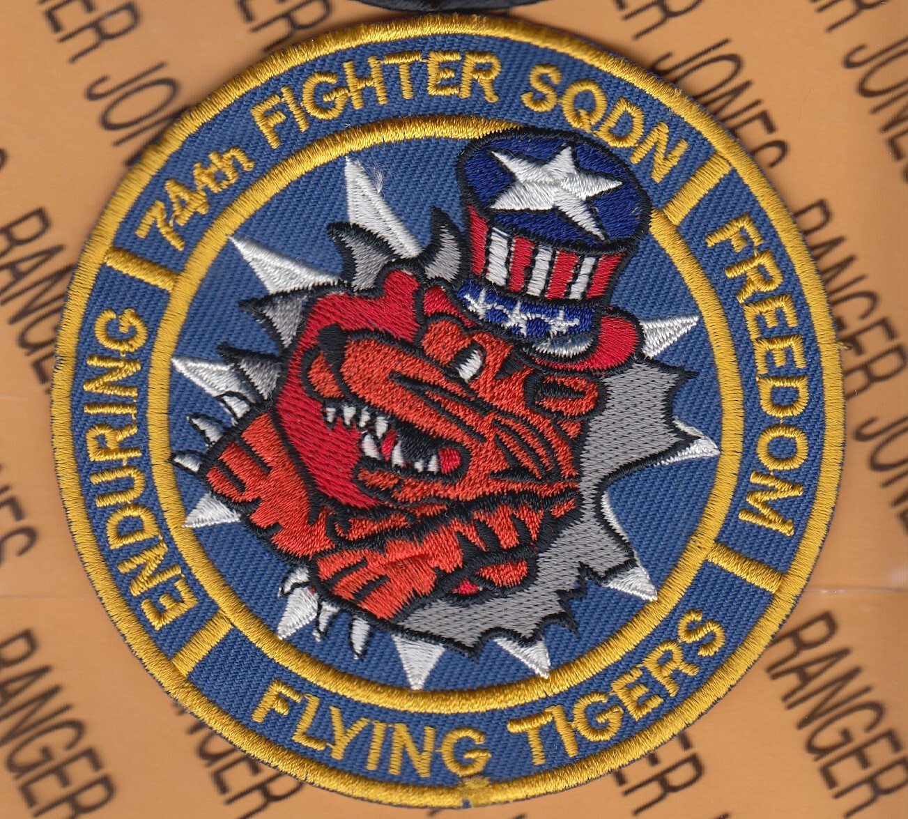 USAF Air Force 74th Fighter Sq FS Flying Tigers OEF Afghanistan ~3.75 ...