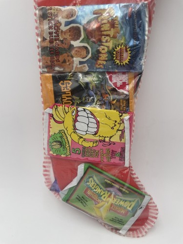 Tarjetas coleccionables de Navidad 1995 de colección medias de plástico Power Rangers Rey León Batman - Imagen 3 de 6