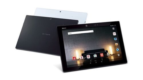 FUJITSU F-04H STRZAŁKI TAB 10,5" IRIS ANDROID TABLET WYPRODUKOWANY W JAPONII CZARNY ODBLOKOWANY - Zdjęcie 1 z 12