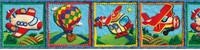 Clay Aviation Wallpaper Border - Planes Airplanes -blue, New, Free Shipping on sale Clay Aviation Wallpaper Border - Planes Airplanes -blue, New, Free Shipping on sale