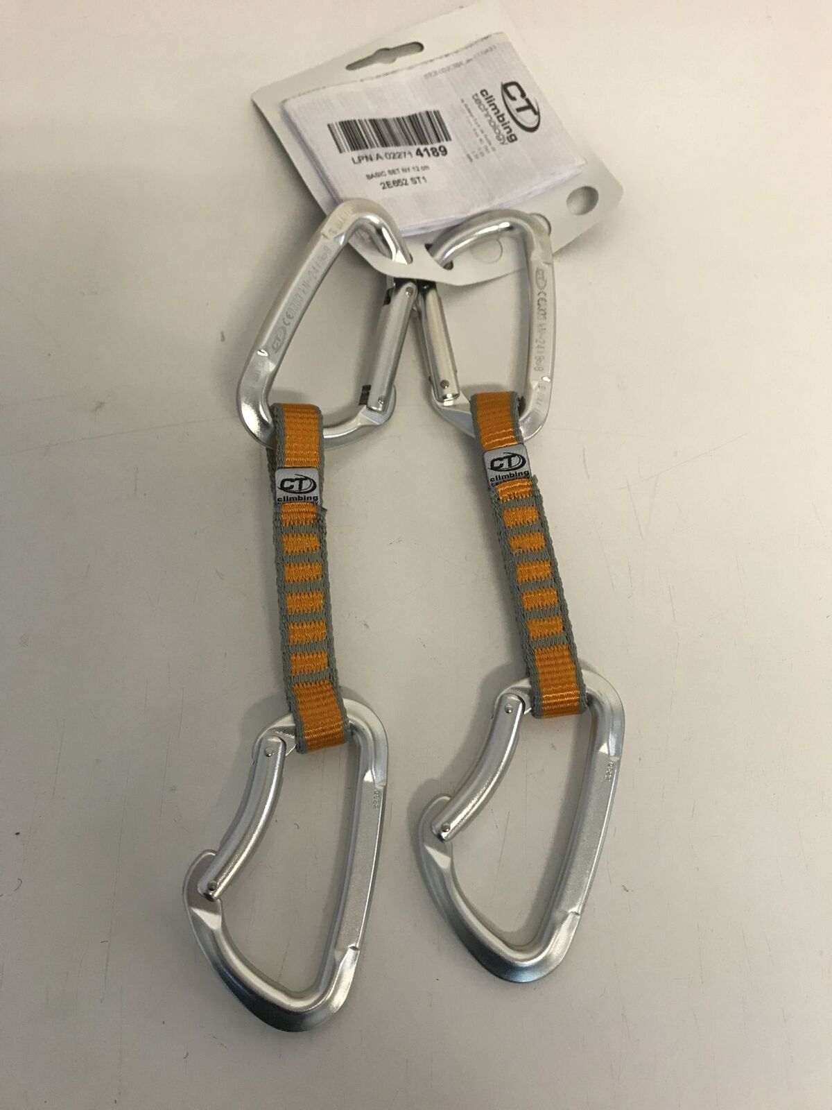 Climbing Technology Express set base 12 cm Express confezione da 2
