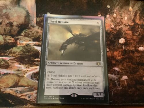 MTG - Magic the Gathering Card, Steel Hellkite - Commander 2014 - Picture 1 of 1