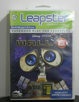 WALL-E LEAPSTER LERNSPIEL Pre-K & 1. Mathe Rechtschreibung Sprung Frosch Disney VERSIEGELT