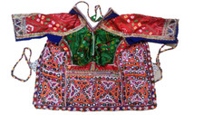 Exotic Old Banjara Tribal Kuchi Hand Embroidery Indian Traditional Choli Blouse