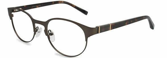 Jones New York Blue Light Blocking Glasses J339 Brown 53mm with Prescription Option