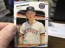 1988 Fleer Baseball FROM FACTORY SET # 68 Jeff Robinson