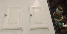 STEP 2 Replacement Part Lifestyle Dream Play Kitchen White Plastic Cabinet Doors