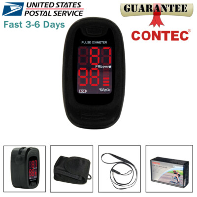 Finger Pulse Oximeter Fingertip SpO2 Sensor Heart Rate Blood Oxygen O2 Monitor