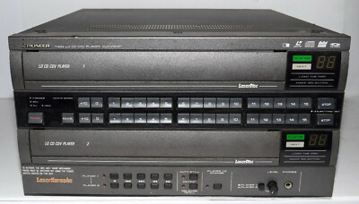 Pioneer CLD-V303T Karaoke Dual Tray LD Laserdisc Player For Parts