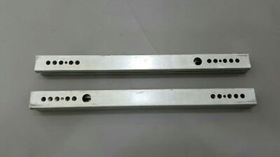 SCHUBLADENGLEITER BODENKUFEN X2 MONTIERT SELBSTSCHLIESSEND ZUG FESTE KUFEN 300 MM