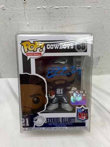 Funko POP Ezekiel Elliot signiert #68 - Dallas Cowboys