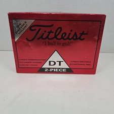 Titleist DT SoLo Golf Balls One Dozen New In Box 12 Balls