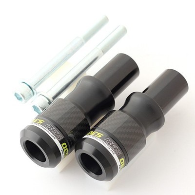 OES Accessories Carbon Frame Sliders Fits 2026 YZF R7 No Cut Made in USA Green
