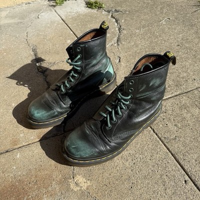 Vintage Green Doc Martens Dr Martens Jadon Platform Vintage Green
